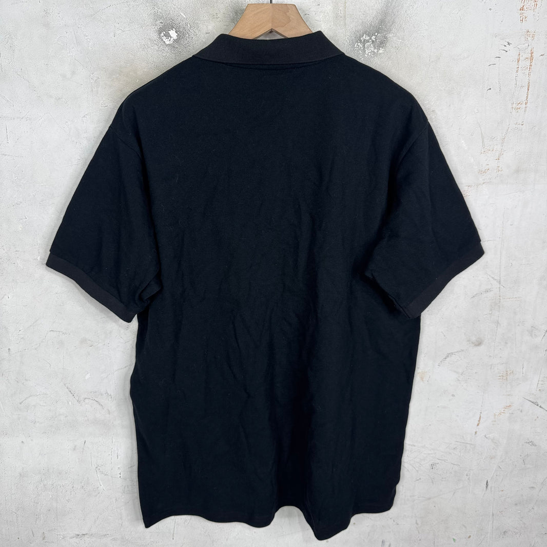 YVL Black Logo Polo
