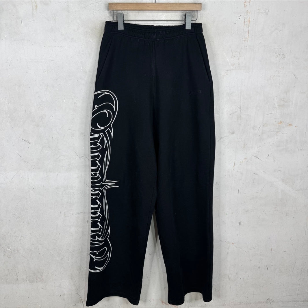 Vetements Gothic Metal Baggy Sweatpants
