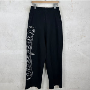 Vetements Gothic Metal Baggy Sweatpants