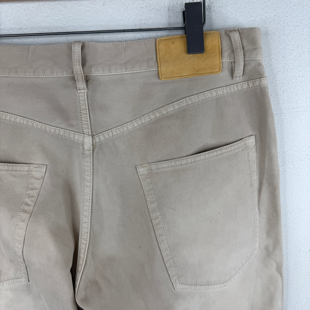 Visvim Beige Corduroy Pants