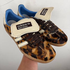 Adidas Wales Bonner Leopard Ponyhair Samba Sneakers