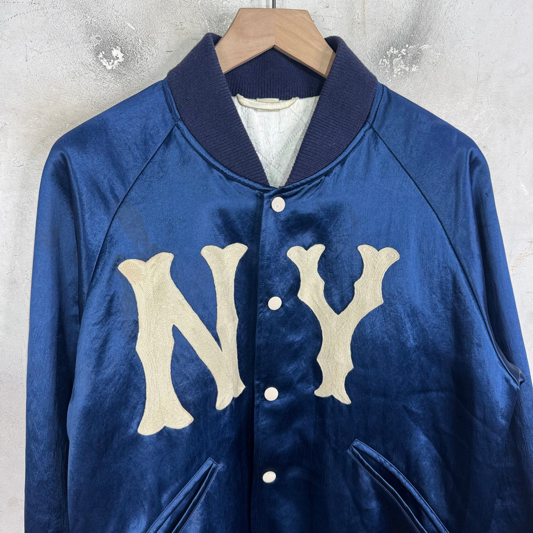 Gucci NY Satin Bomber Jacket