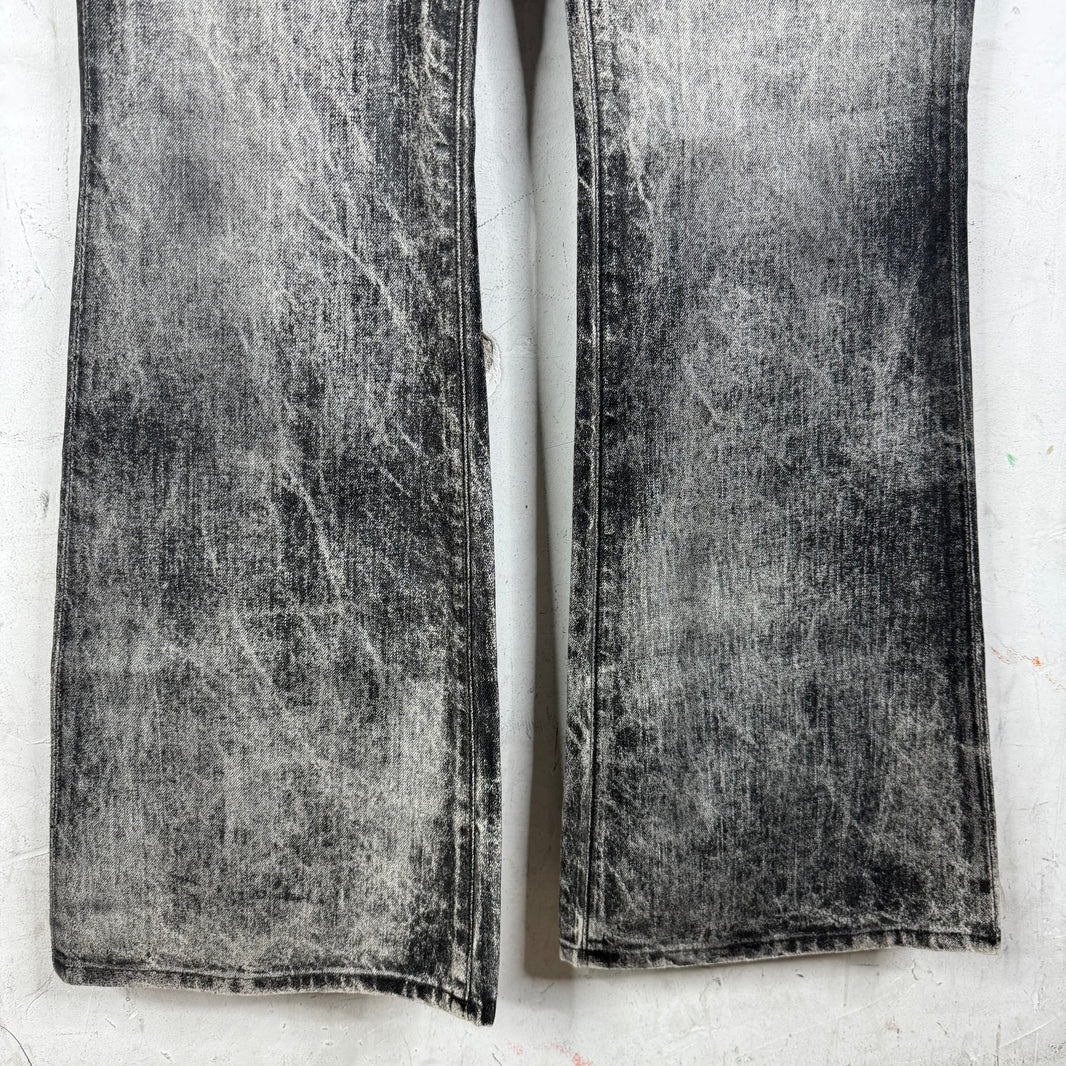 Cout De La Liberte Flared Waxed Trompe Pants