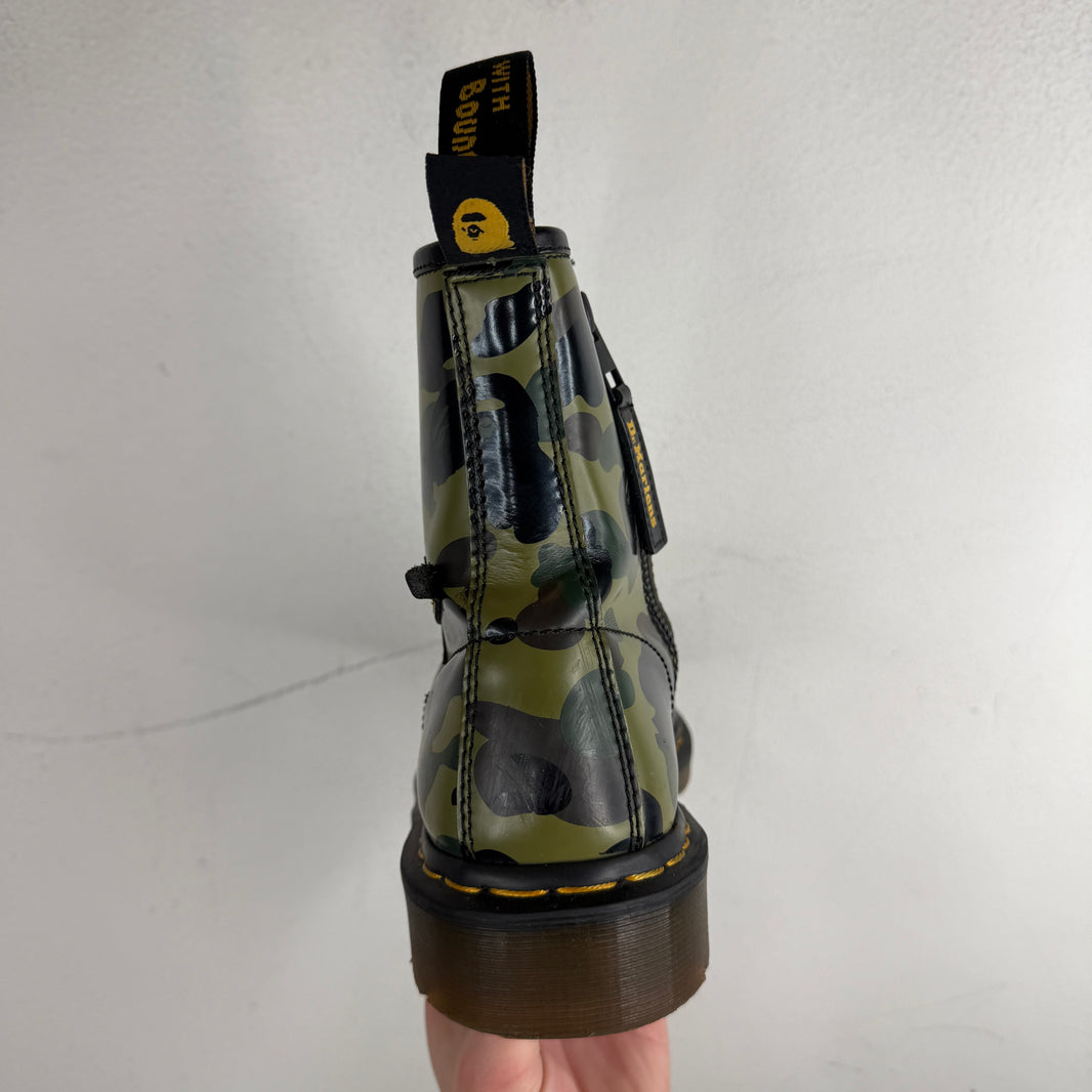 Bape Doc Marten 1460 Zip Boots