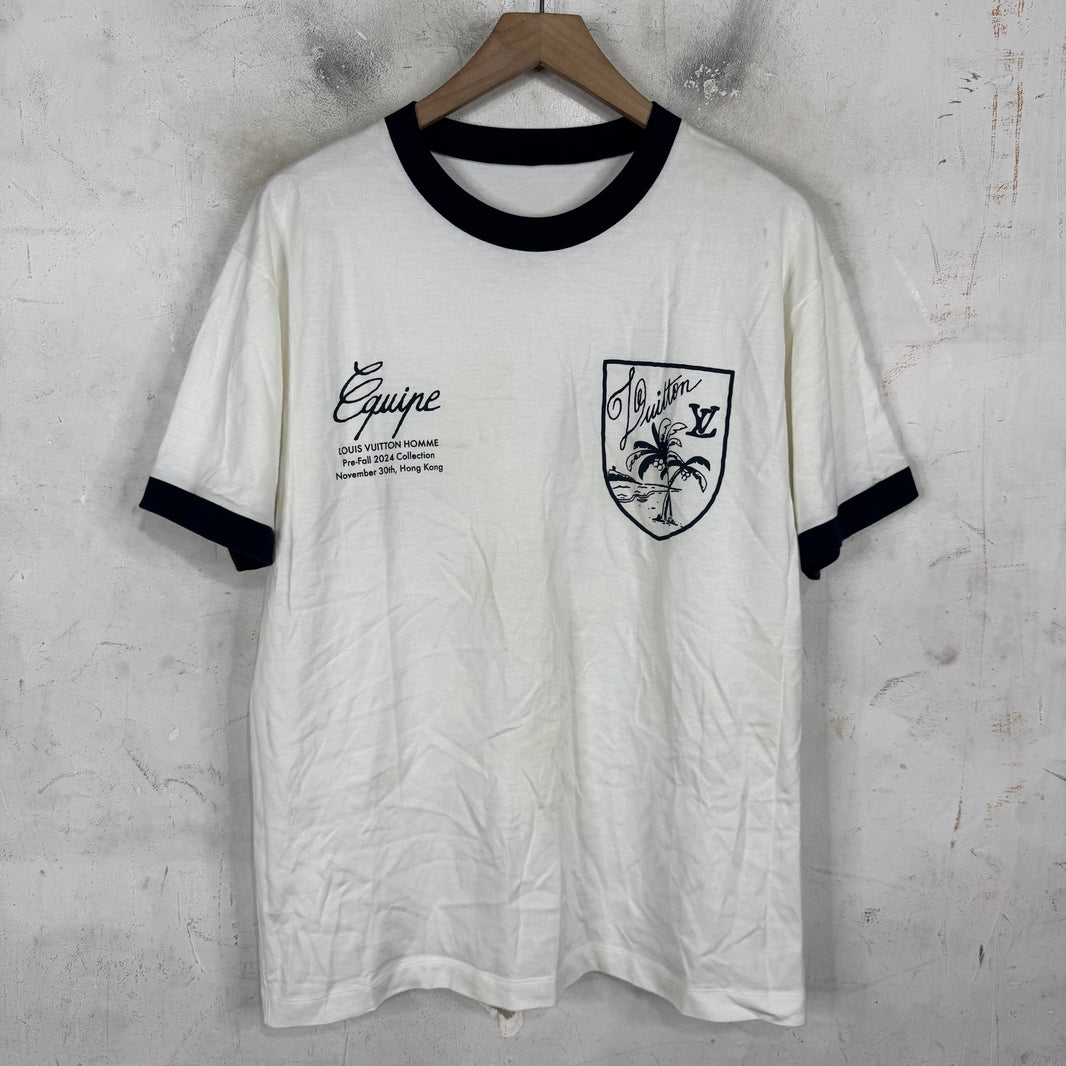 Louis Vuitton Pre Fall 2024 Invite Ringer T-Shirt