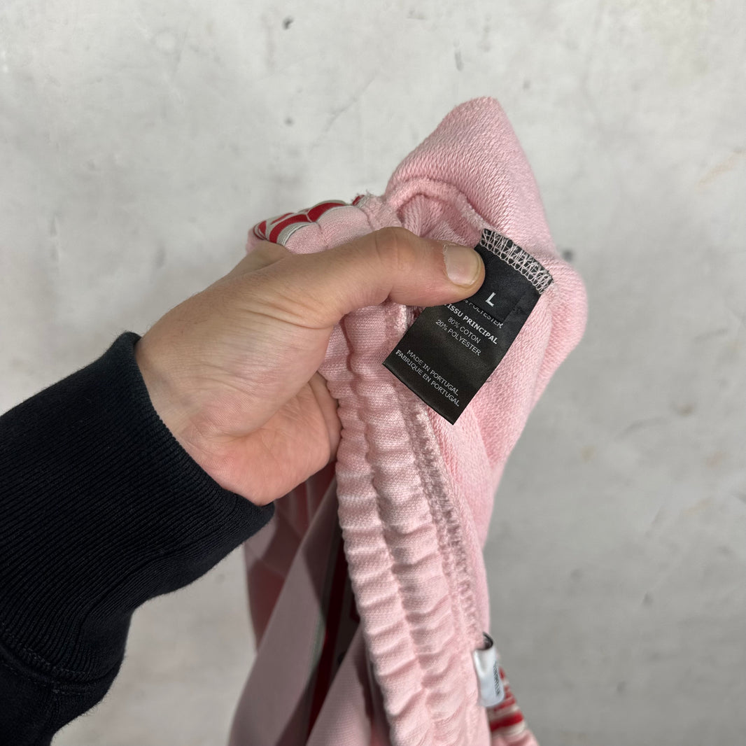 Vetements Pink Side Logo Sweatpants