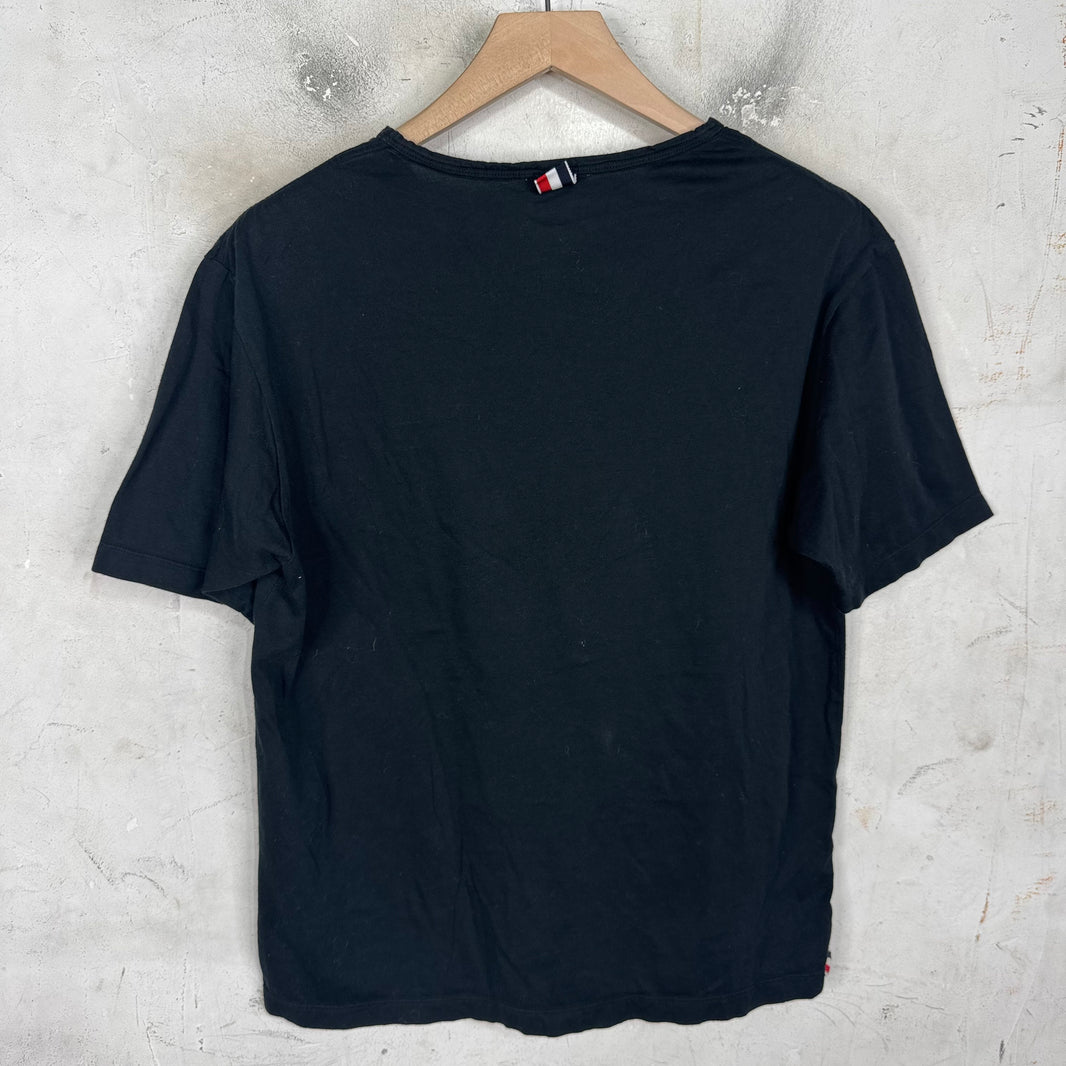 Thom Browne Stripe Trim Pocket T-Shirt