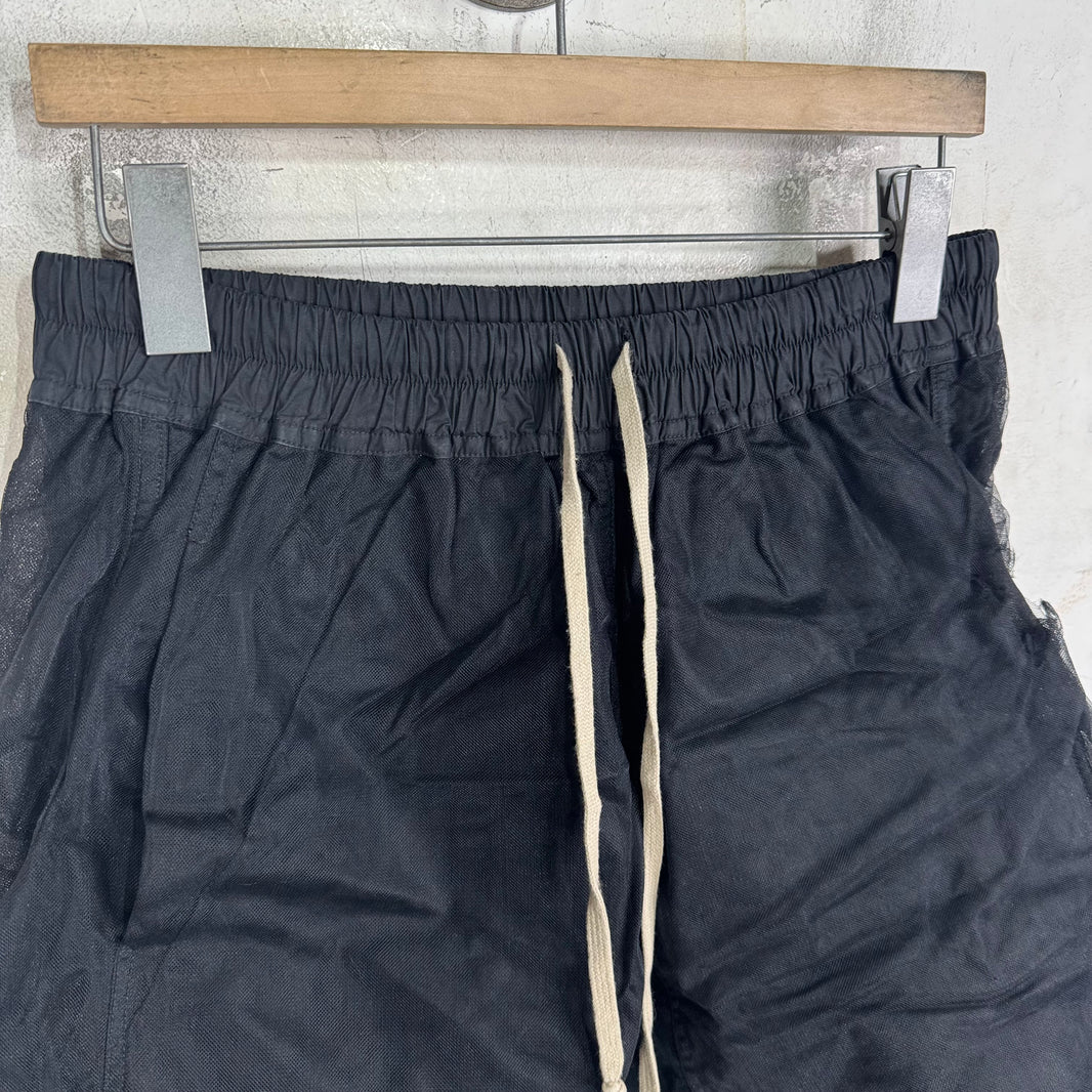 Rick Owens Faun Layered Mesh Shorts