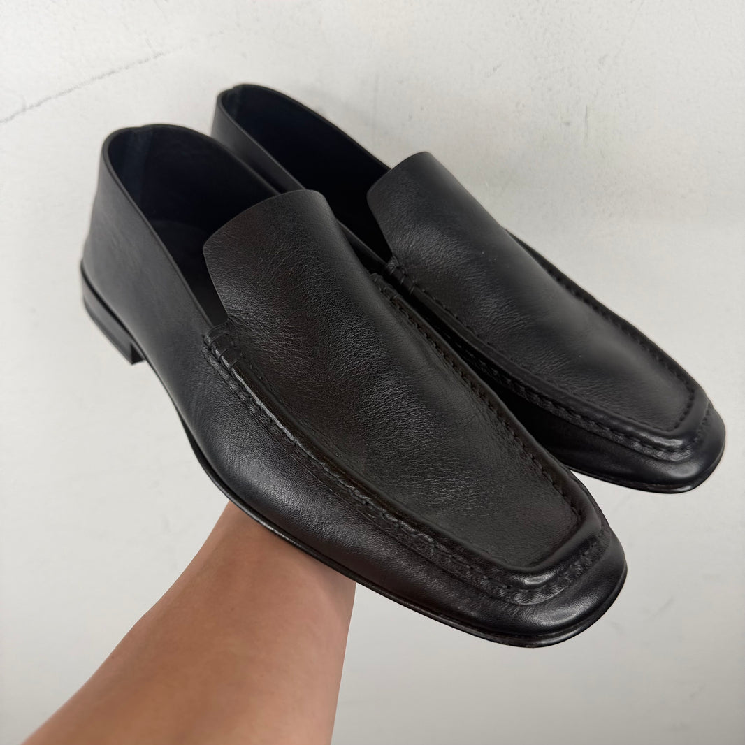 Sena Square Toe Loafers