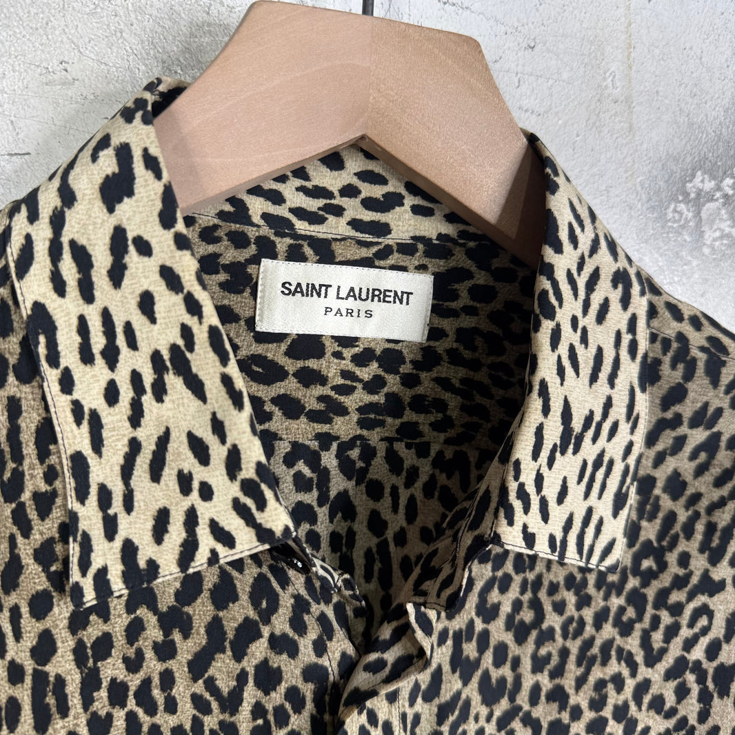Saint Laurent Cheetah Shirt