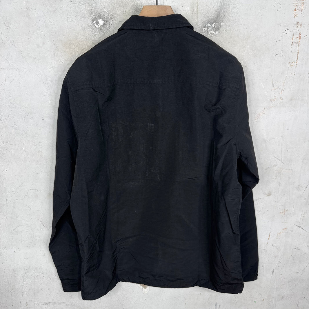 3sixteen  Nylon Half Buttoned Shirt