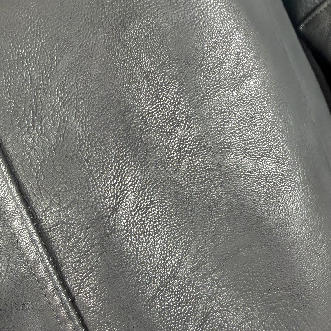Entire Studios Faux Leather Bomber Jacket