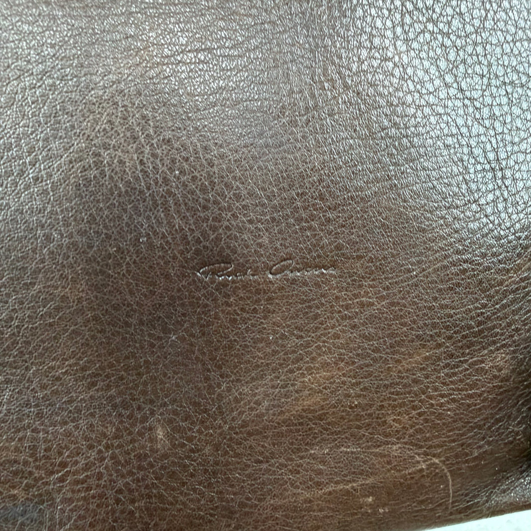 Rick Owens Leather Backpack