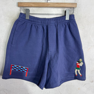 Bode Tennis Beaded Sweatshorts