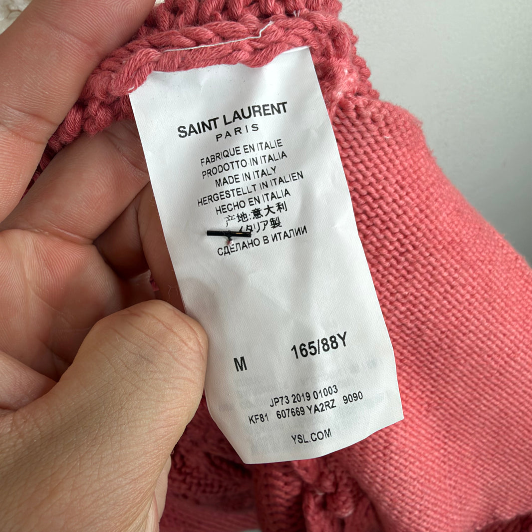 Saint Laurent Gradient Knit Hoodie