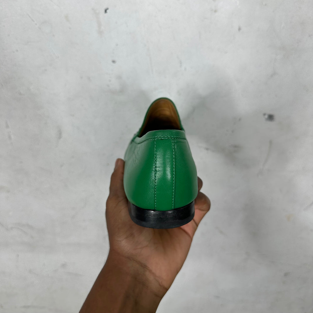 Gucci Horsebit Green Loafer
