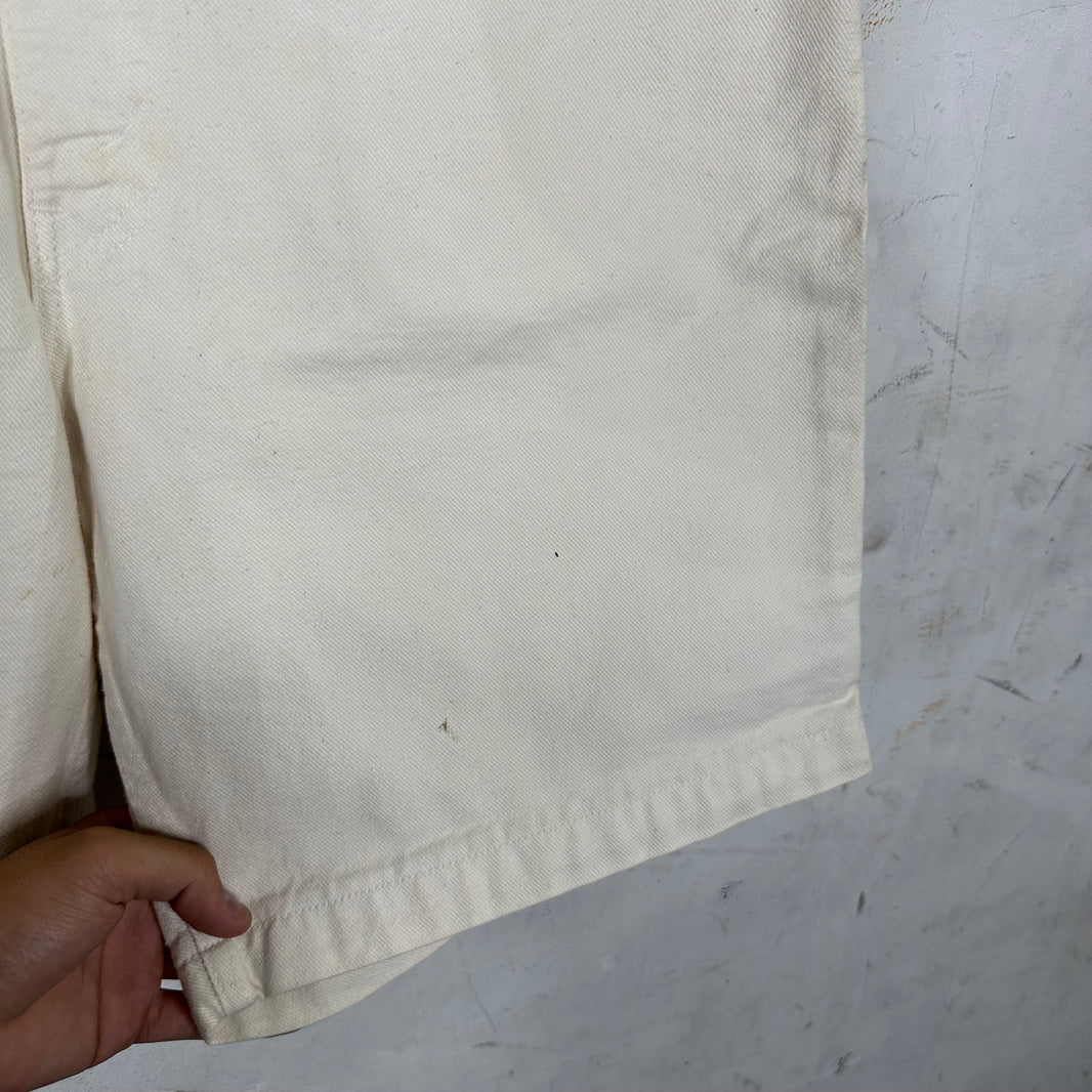 Vintage Levi’s Signature White Denim Shorts