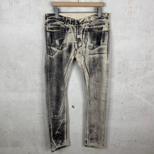 DRKSHDW White Waxed Detroit Jeans