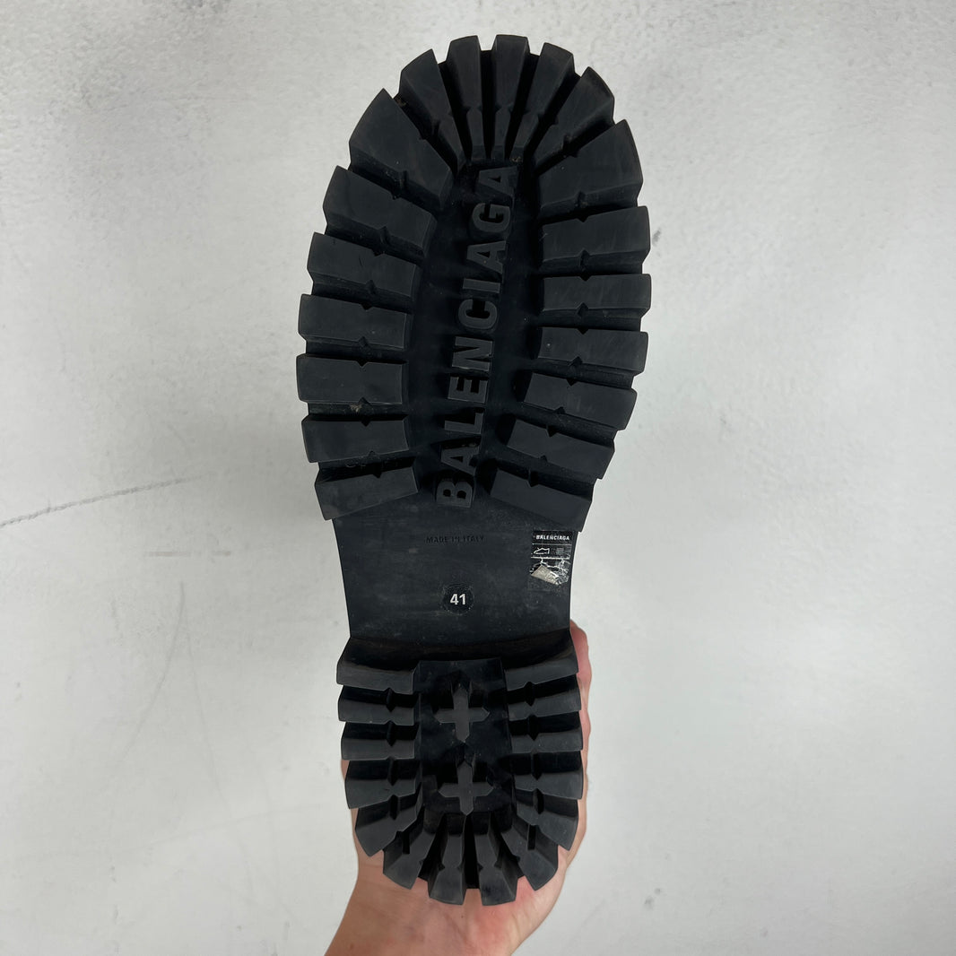 Balenciaga Canvas Strike Boots