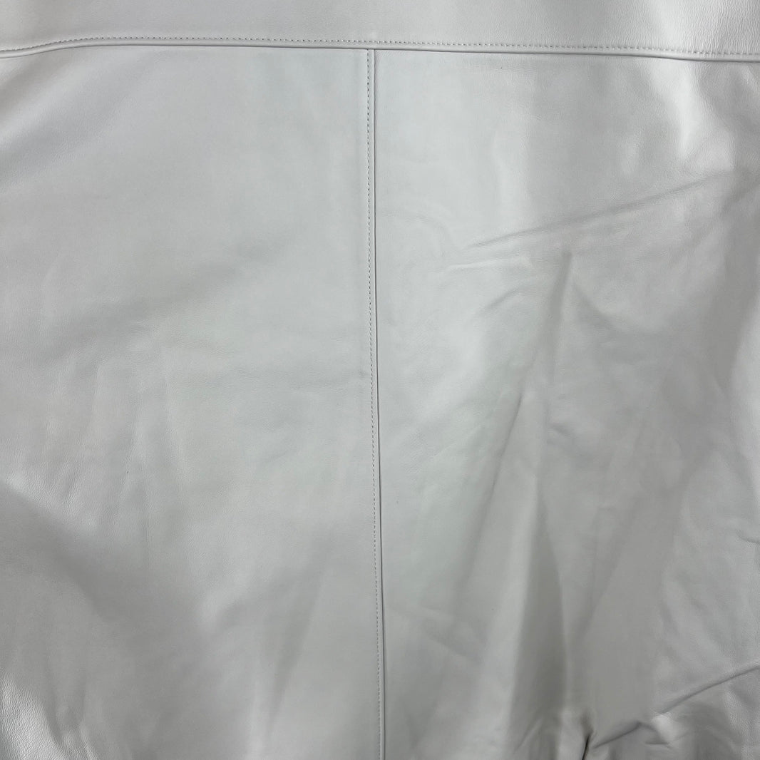 Prada White Nappa Lambskin Jacket