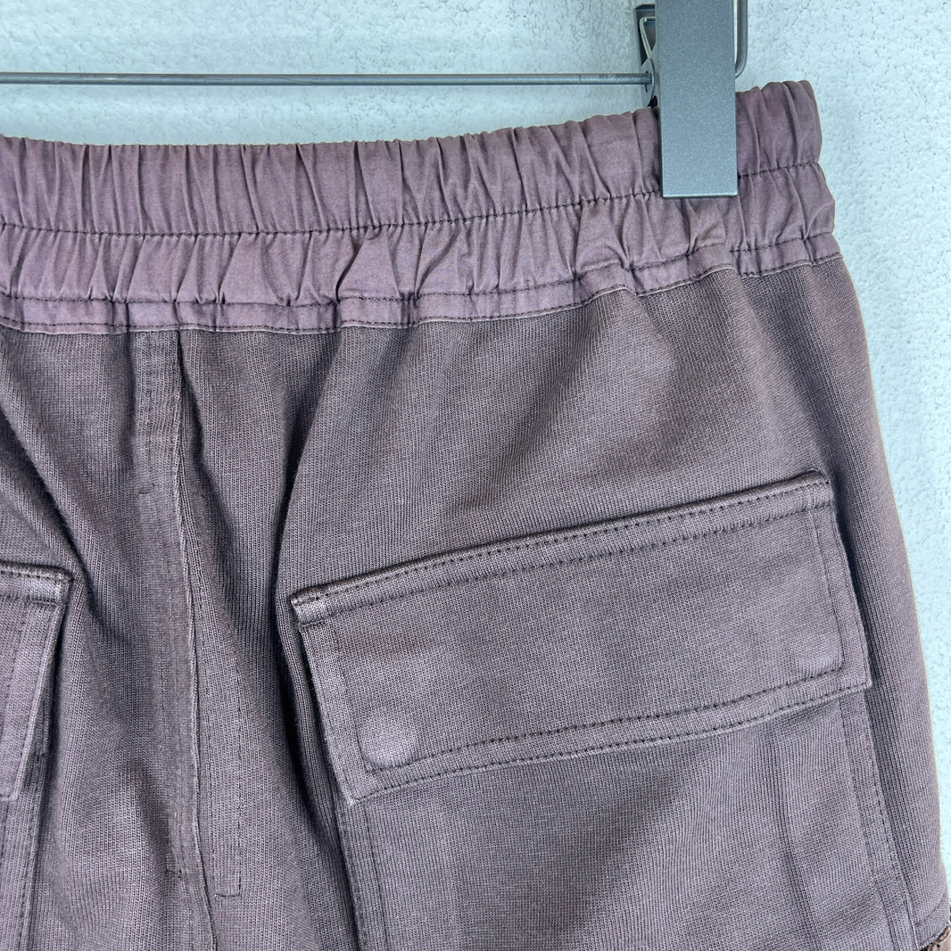 Rick Owens Brown Cargo Jogger Pants