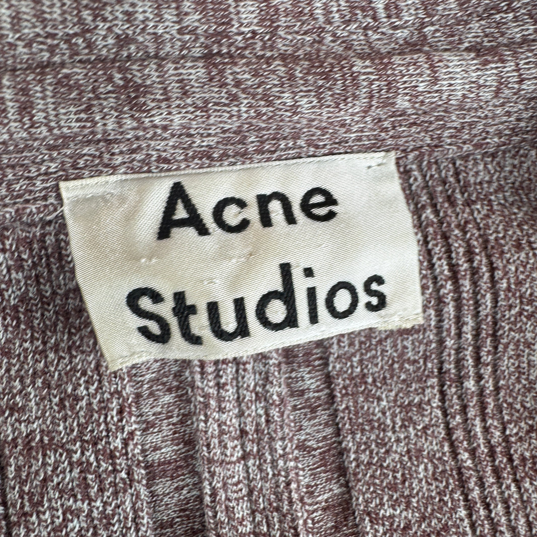 Acne Studios Pink Knit Blazer