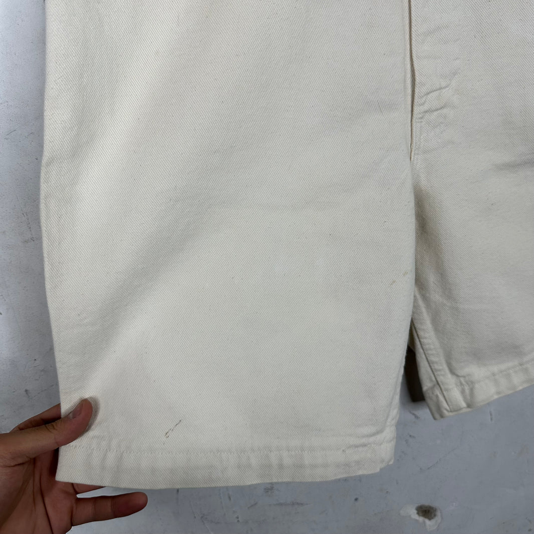 Vintage Levi’s Signature White Denim Shorts