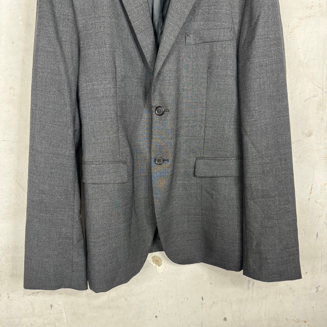 Acne Studios Grey Wool 2 Piece Suit