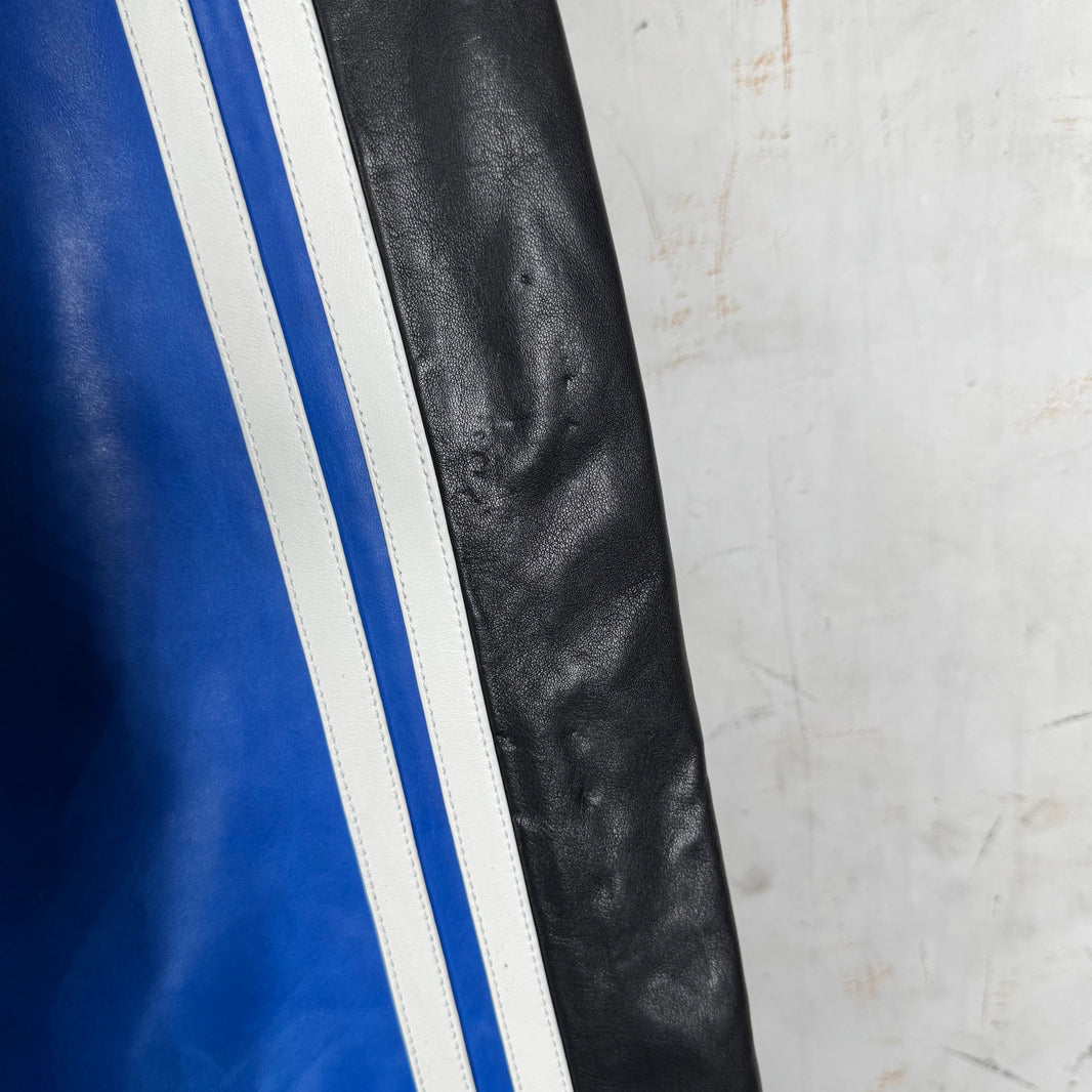 Vetements Leather Paneled Wide Pants