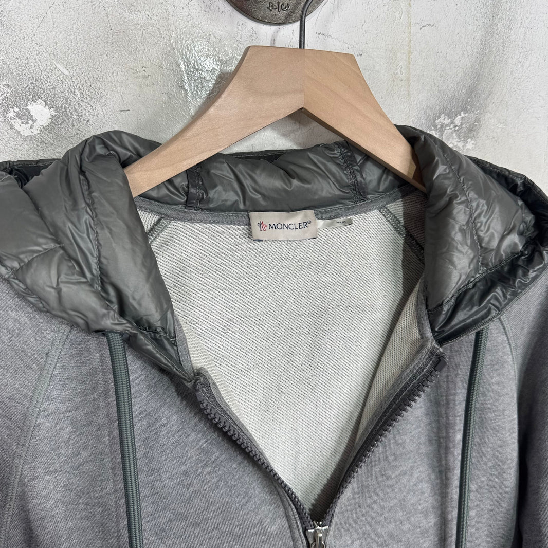 Moncler Puffer Paneled Manglia Cardigan