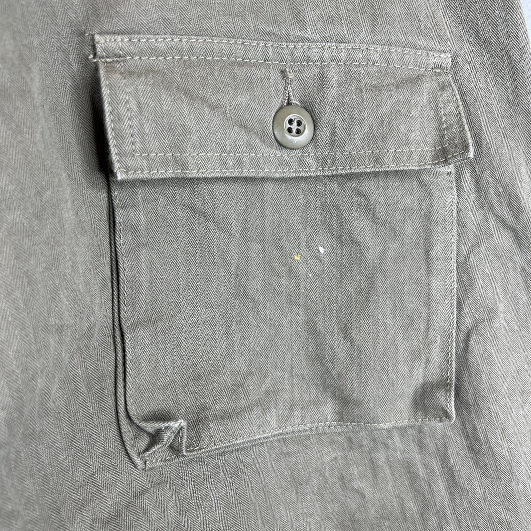 3Sixteen Olive Flower Stitch Pants