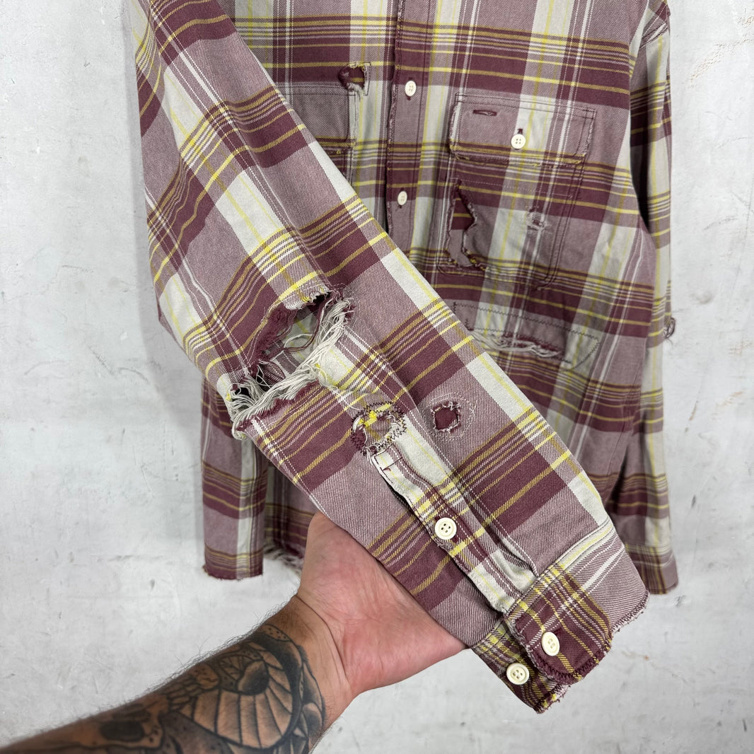 Visvim Distressed Lumber Crash Flannel