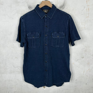 RRL Navy Pocketed Shirt