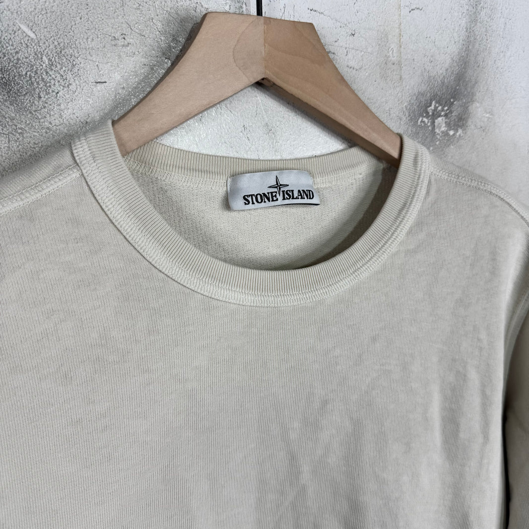 Stone Island Beige Light Crewneck
