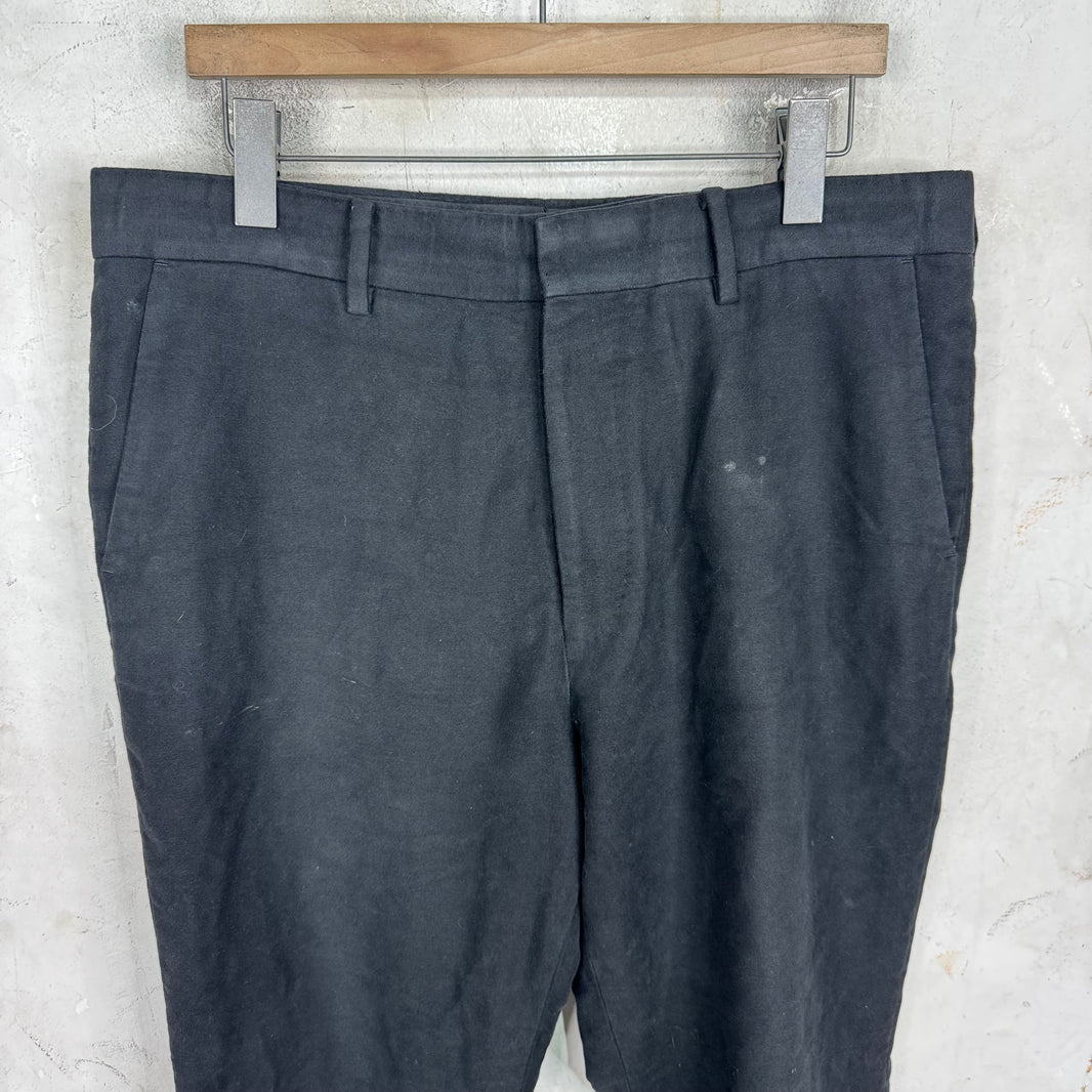The Row Brushed Cotton/Cashmere Pants