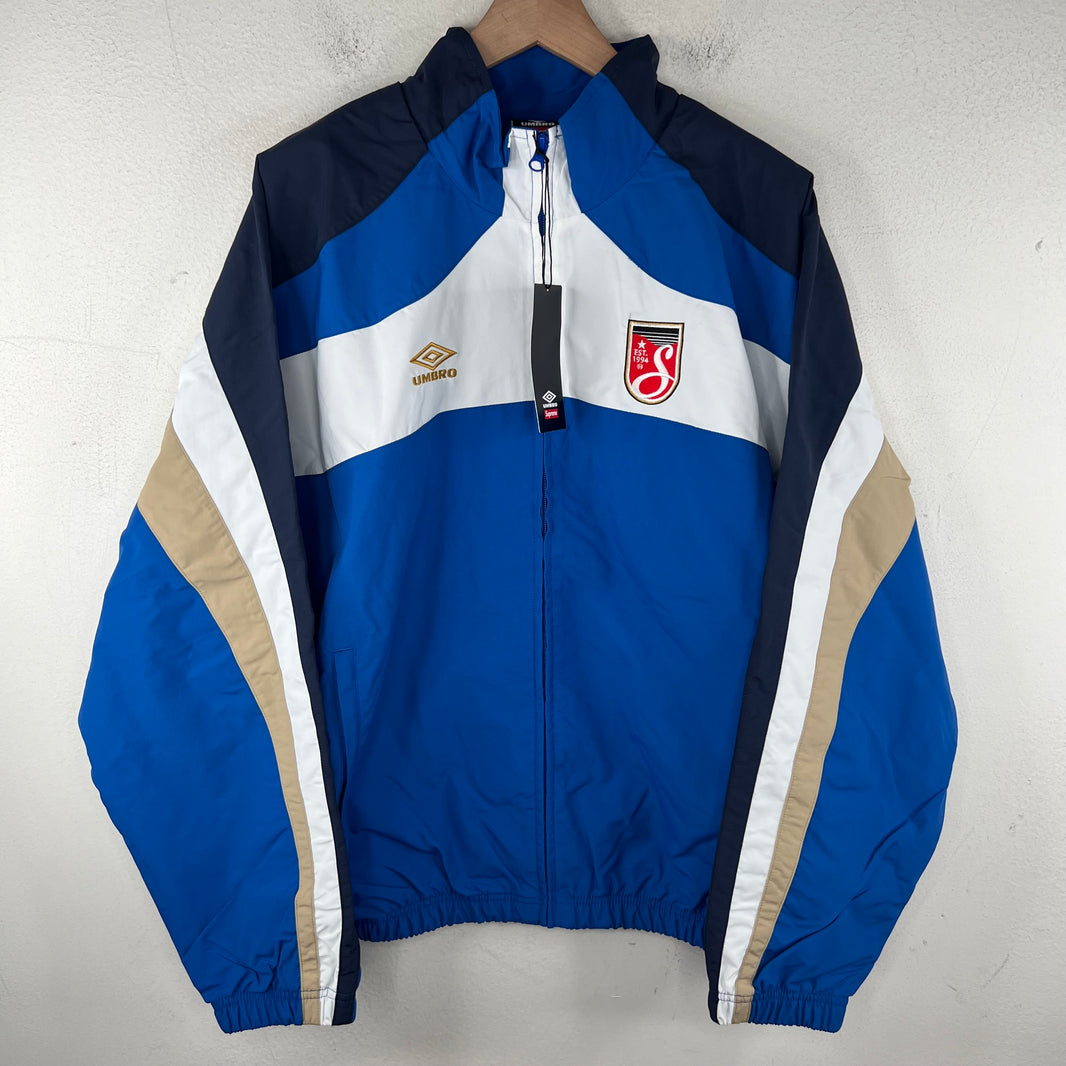 Supreme Umbro Blue Track Jacket