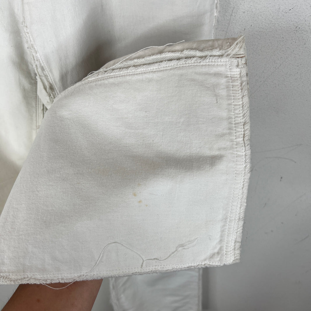 Margiela White Distressed Inside Out