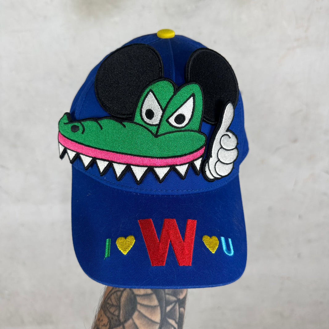Walter Van Beirendonck Gator Embroidered Hat