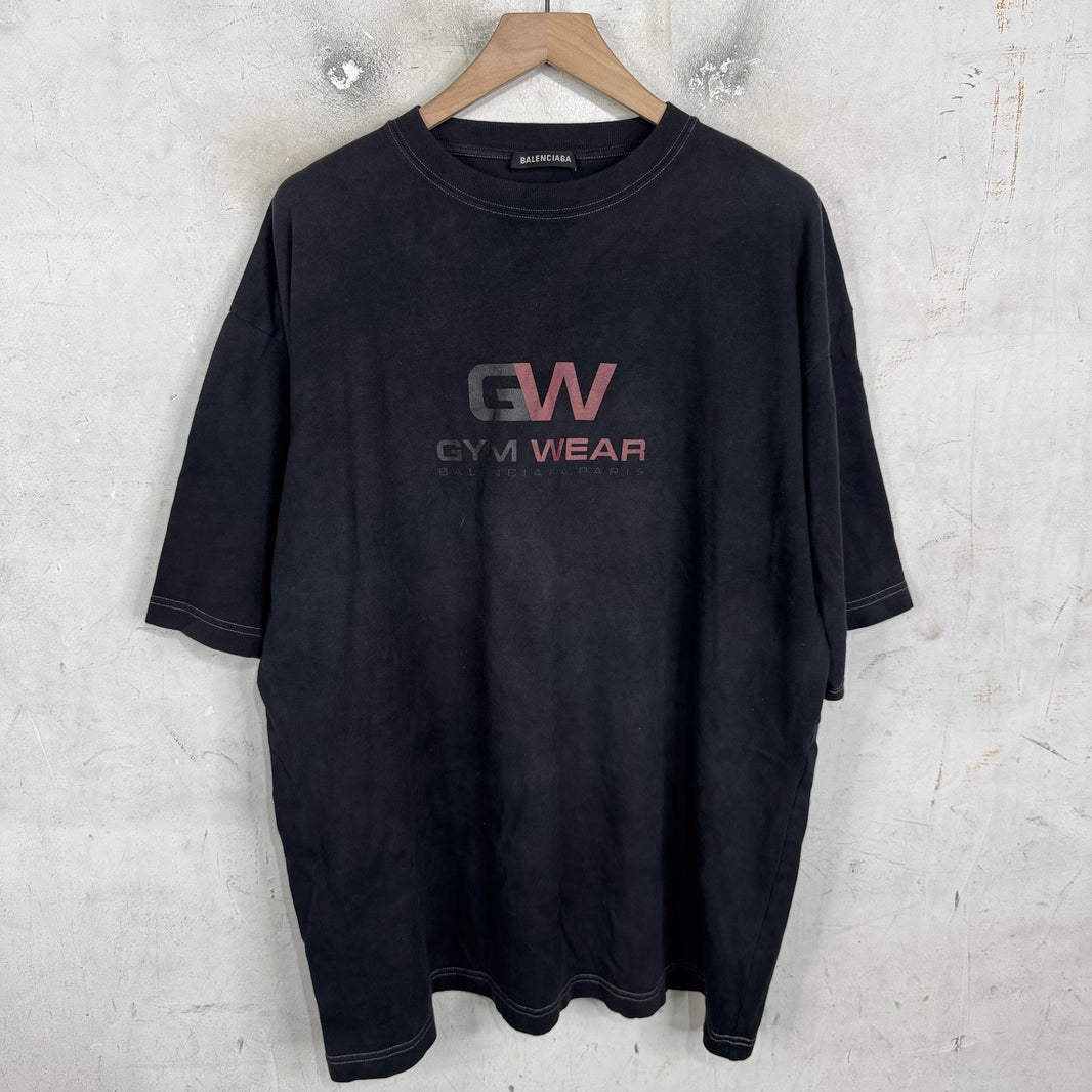 Balenciaga Dyed Gymwear T-Shirt