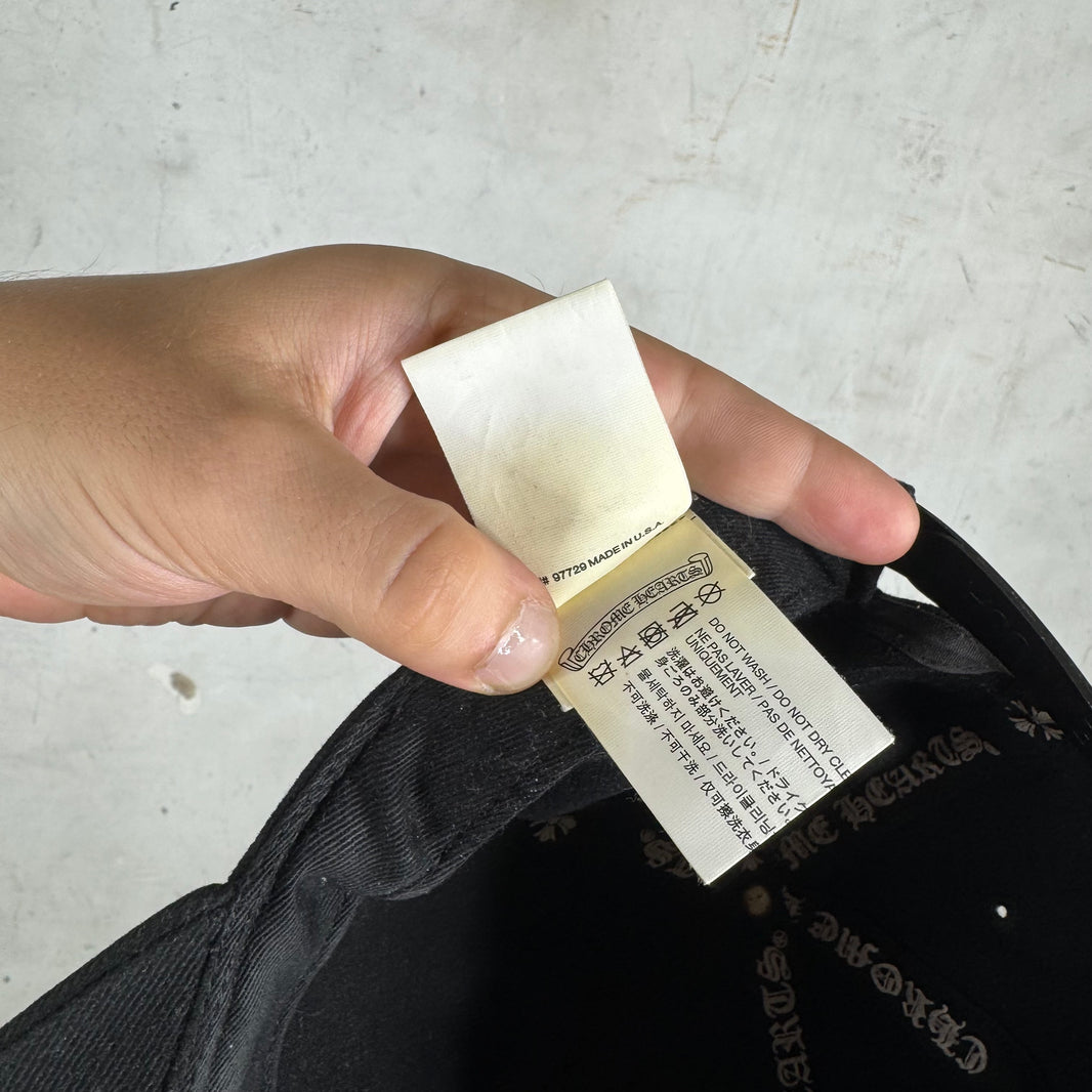 Chrome Hearts Vertical Embroidered Logo Hat