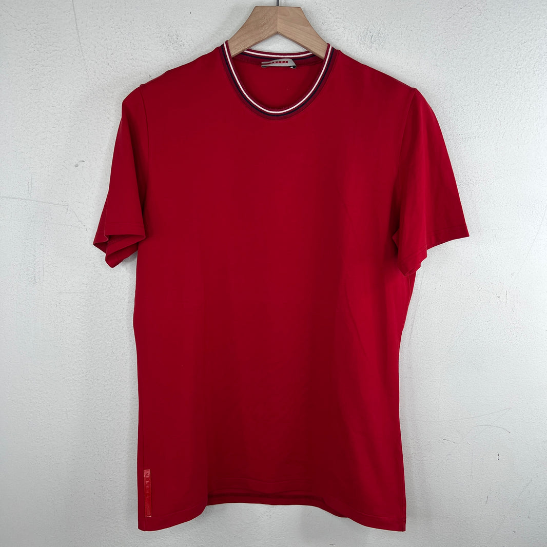 Prada Red Basic T-Shirt