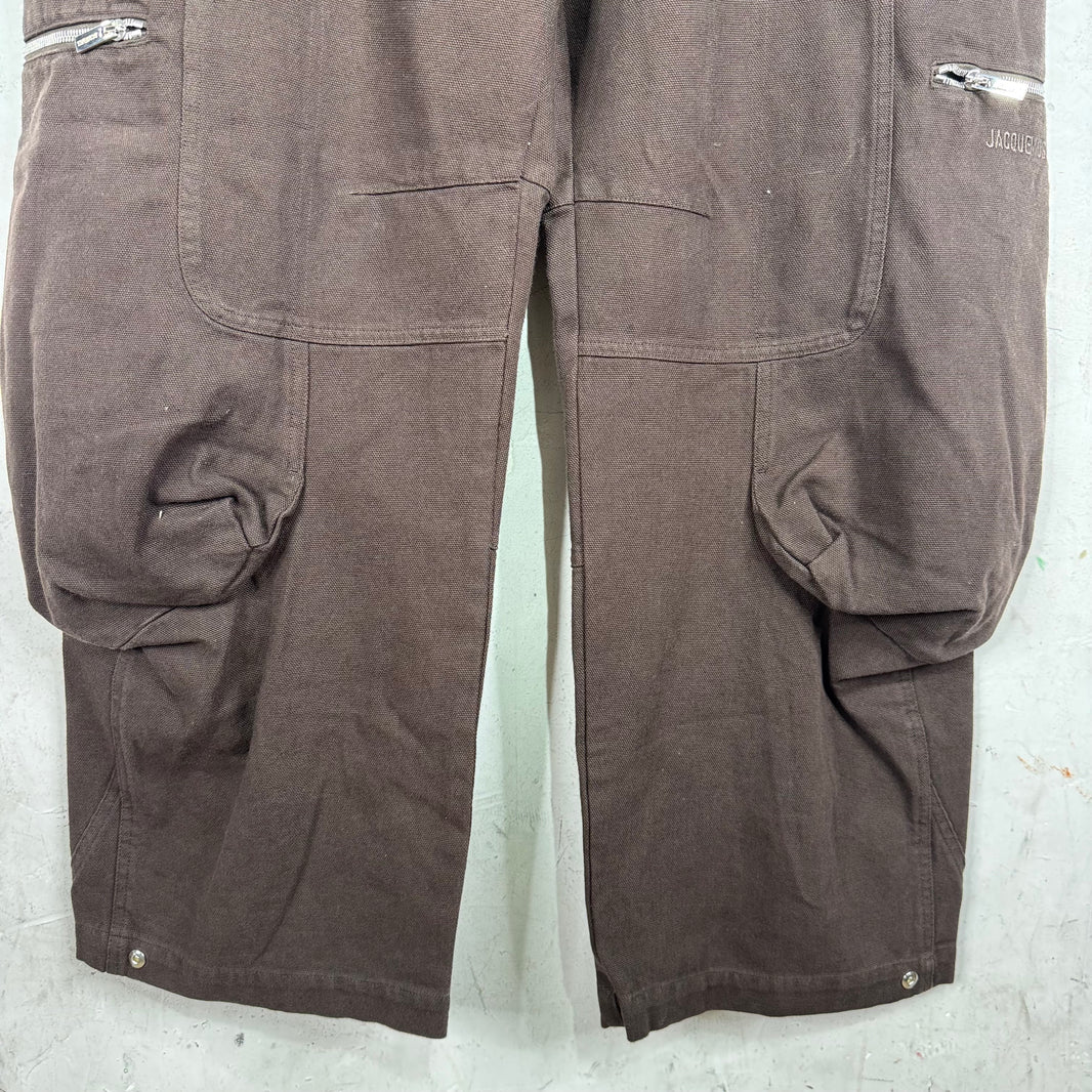 Jacquemus Brown Loose Cargos