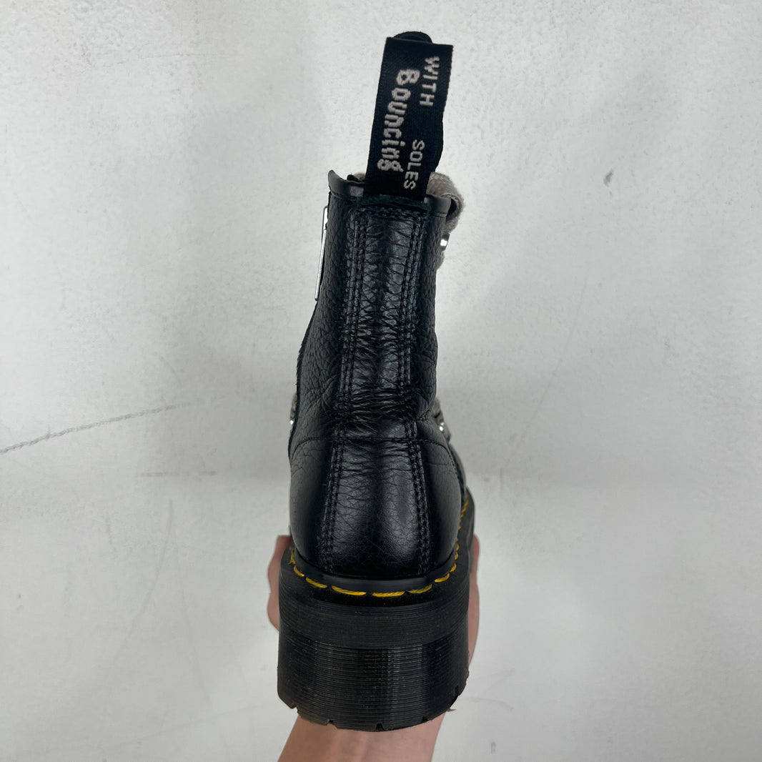 Rick Owens Doc Martens 1460 Megalace Quad Sole Boots