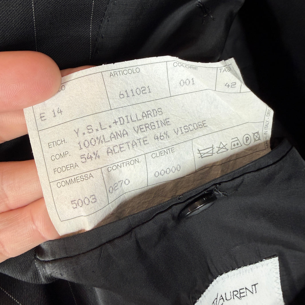 Saint Laurent Vintage Pinstripe Suit Set