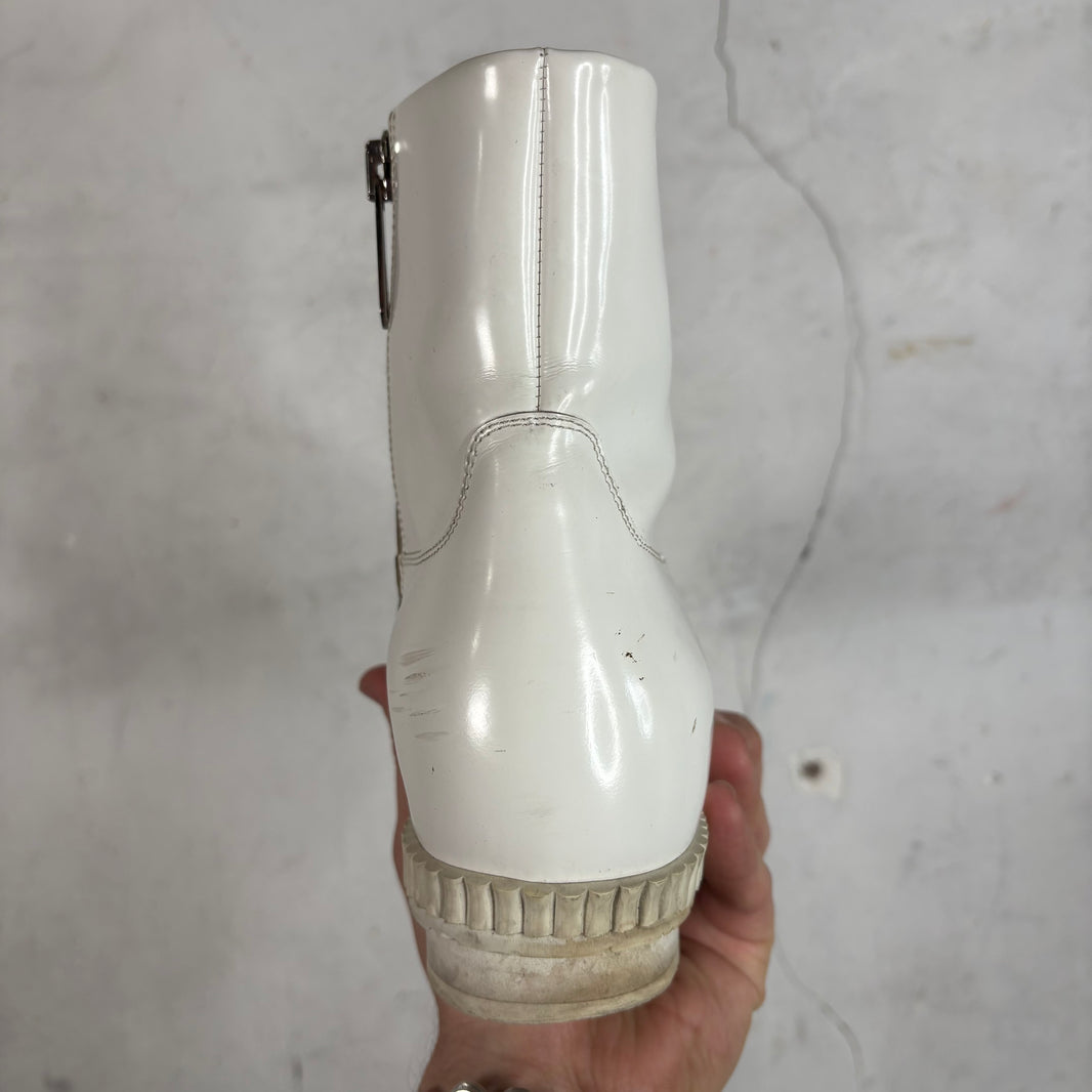 Calvin Klein 205W39NYC White Spazzalato Boots
