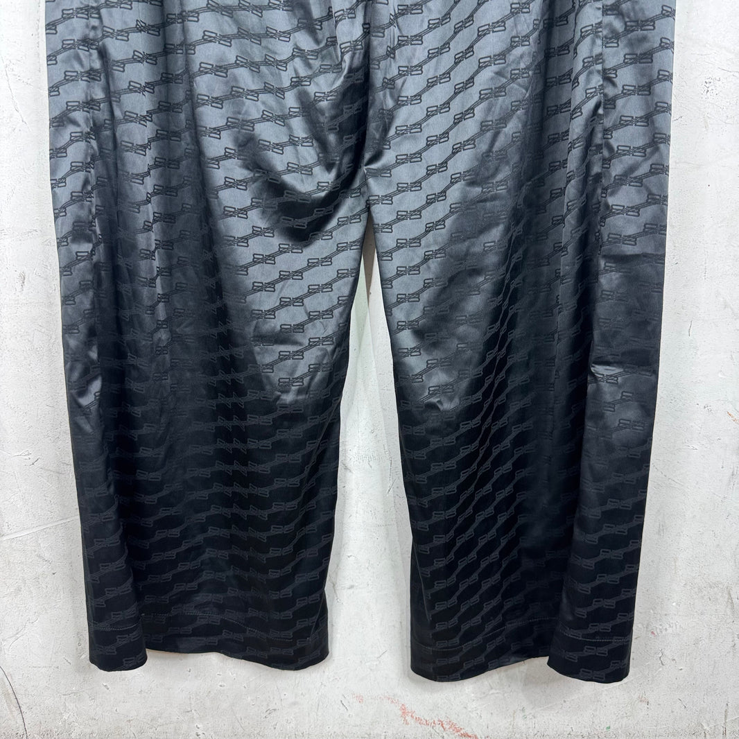 Balenciaga Monogram BB Loungewear Pants