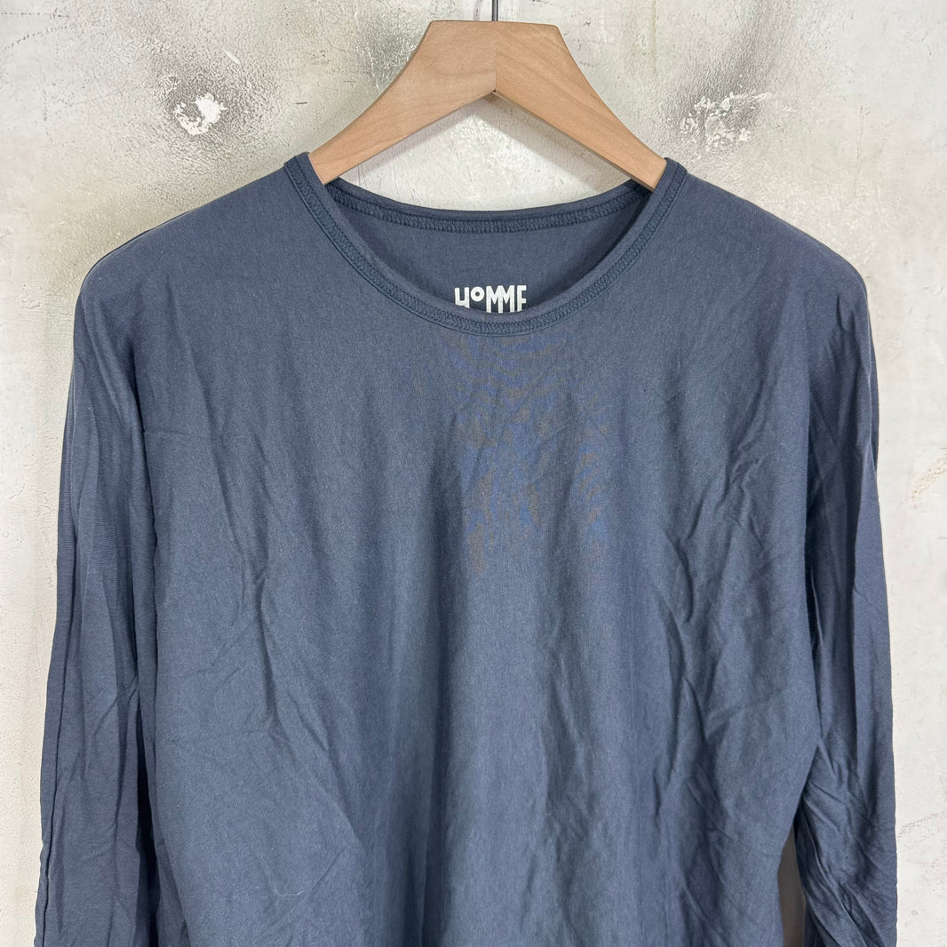 Issey Miyake Homme Plisse Navy L/S T-Shirt