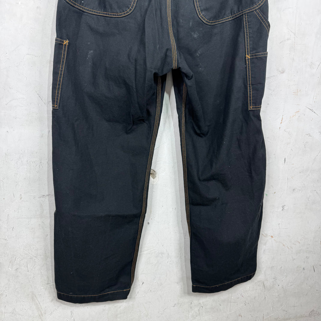 Kapital Contrast Stitched Carpenter Pants