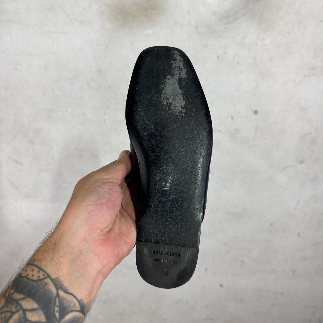 Balenciaga Cosy Logo Mules