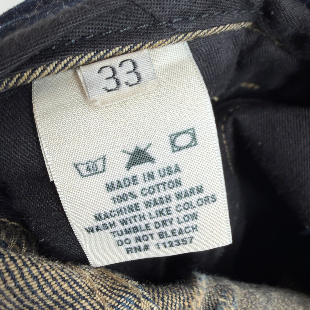 Rick Owens Selvedge Bootcut Slab Denim Jeans